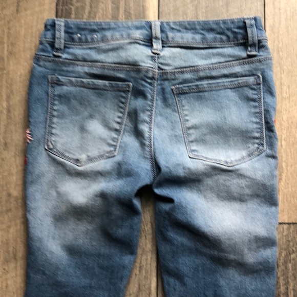 Girls distressed jegging jeans - Picture 5 of 5